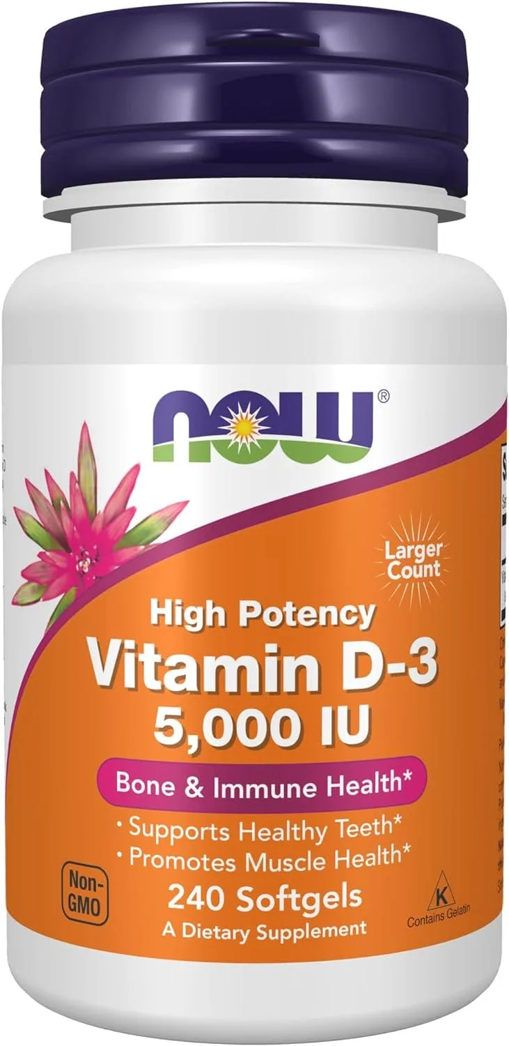 NOW SUPPLEMENTS VITAMIN D3 5000 IU NOW SUPPLEMENTS VITAMIN D3 5000 IU