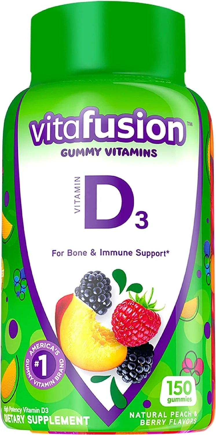 VITAFUSION VITAMIN D3 GUMMY VITAMINS VITAFUSION VITAMIN D3 GUMMY VITAMINS